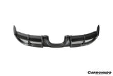 2017-2025 Porsche 718 Cayman Boxster GT4 Style Dry Carbon Fiber Middle Exhaust Rear Diffuser Lip