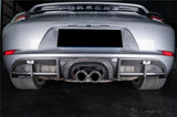 2017-2025 Porsche 718 Cayman Boxster GT4 Style Dry Carbon Fiber Middle Exhaust Rear Diffuser Lip