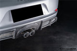 2017-2025 Porsche 718 Cayman Boxster GT4 Style Dry Carbon Fiber Middle Exhaust Rear Diffuser Lip