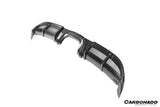 2017-2025 Porsche 718 Cayman Boxster GT4 Style Dry Carbon Fiber Middle Exhaust Rear Diffuser Lip