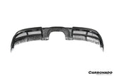 2017-2025 Porsche 718 Cayman Boxster GT4 Style Dry Carbon Fiber Middle Exhaust Rear Diffuser Lip