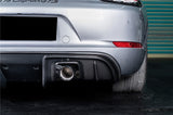 2017-2025 Porsche 718 Cayman Boxster GT4 Style Dry Carbon Fiber Rear Diffuser Lip