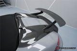 2012-2025 Porsche 718 981 Boxster HU Style Dry Carbon Fiber Hump Spoiler Wing