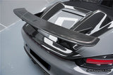 2012-2025 Porsche 718 981 Boxster HU Style Dry Carbon Fiber Hump Spoiler Wing