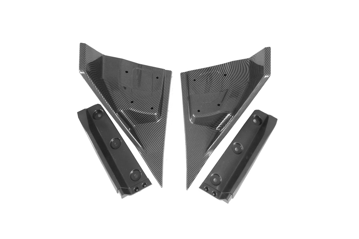 2023-UP Tesla Model 3 Highland RWD & AWD Turbo Style Carbon Fiber Pattern Look body kit