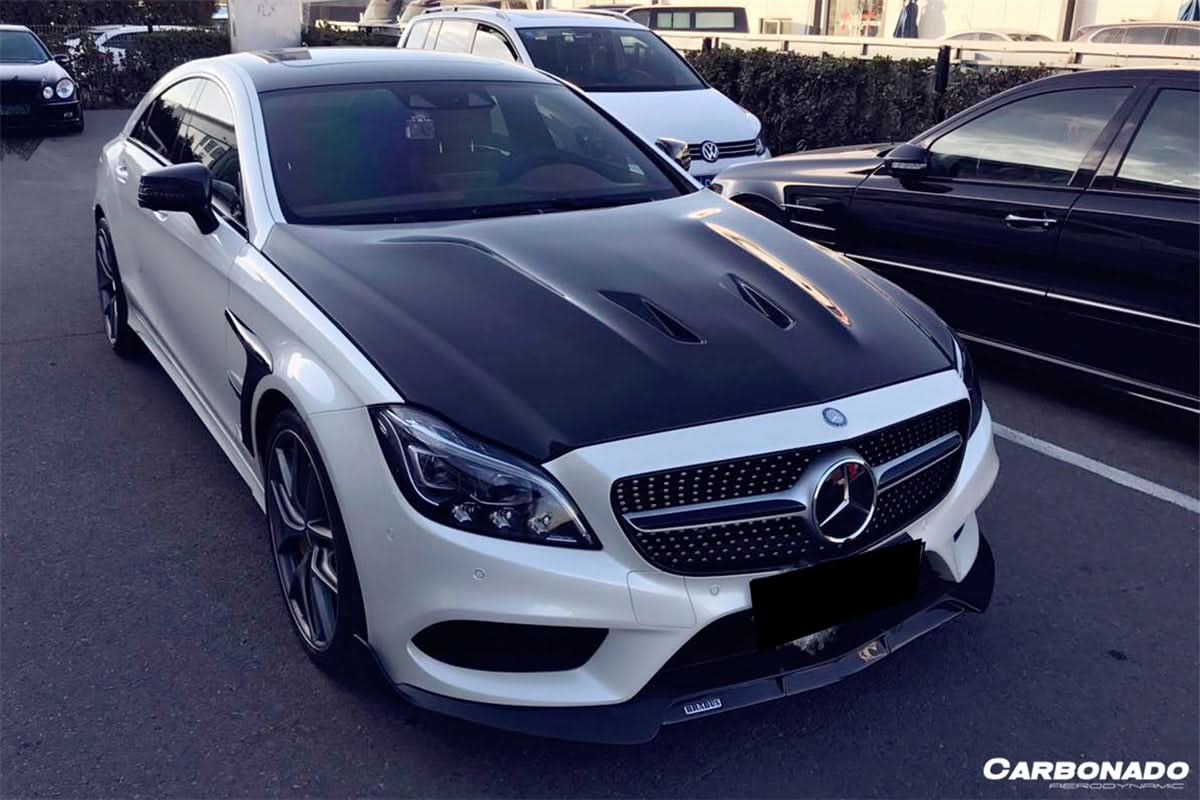 2011-2017 Mercedes Benz CLS Class W218 BKSS Style Hood