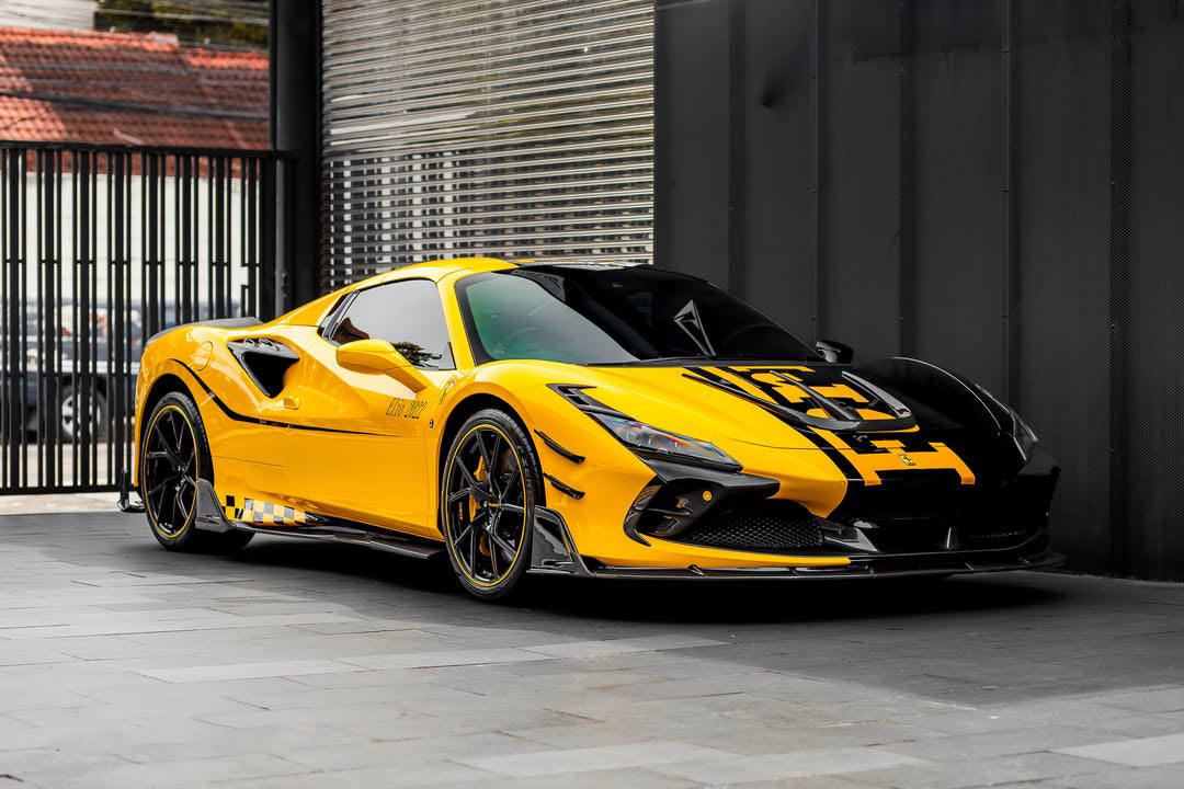 2019-2024 Ferrari F8 MSY Style Autoclave Carbon Fiber Side Skirts