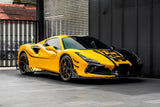 2019-2024 Ferrari F8 MSY Style Autoclave Carbon Fiber Side Skirts