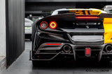 2019-2024 Ferrari F8 MSY Style Autoclave Carbon Fiber Trunk Spoiler