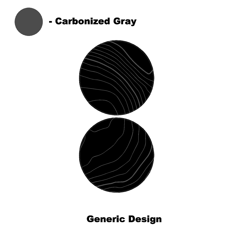 Topo Cup Holder Inserts (Printed Series + Acrylic) - 2021+ Bronco