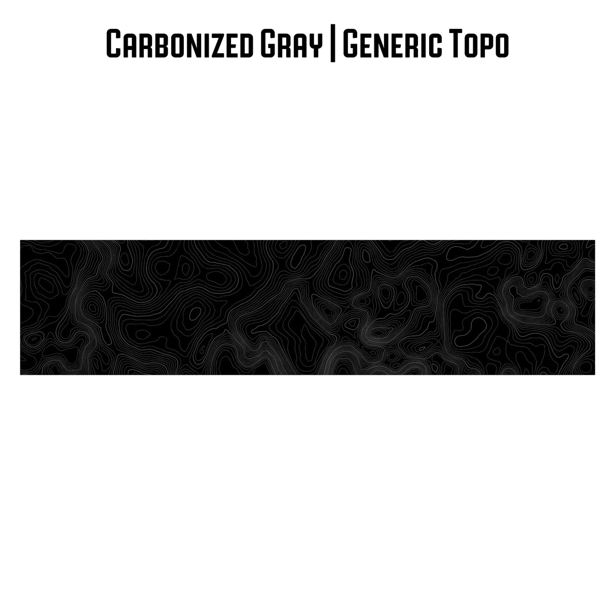 Topographic Map Premium Print Vinyl Rolls (3' or 6') - Matte Finish