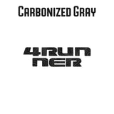 4RUNNER Topographic Rear Liftgate Emblem Overlays - 2025+ 4Runner