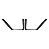 Topo Front Door Net Trim Overlay Kit (Printed Series) - 2021+ Bronco