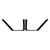 Topo Rear Door Net Trim Overlay Kit (Printed Series) - 2021+ Bronco