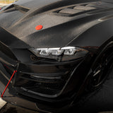 2018-2023 Ford Mustang Projector Headlights S650 Style LED Amber Sequential Turn Signals