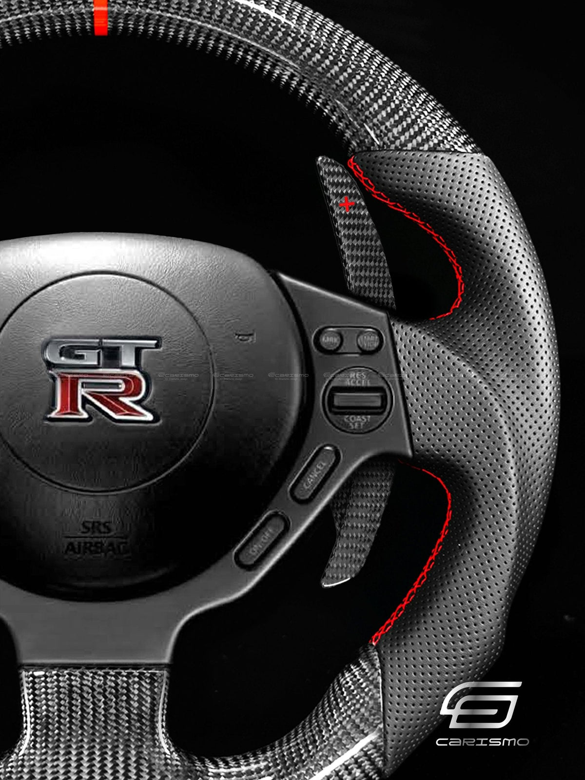 Carismo Shift Paddles for Nissan GT-R (R35 CBA & DBA)