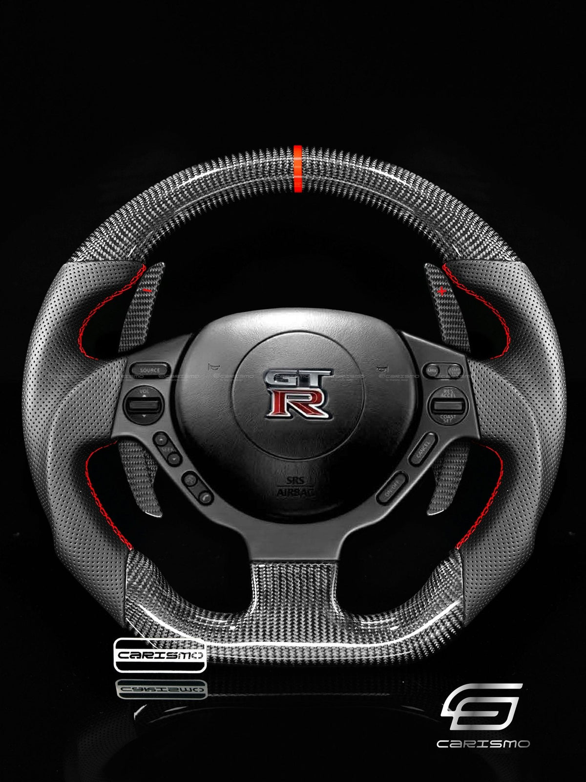 Carismo Shift Paddles for Nissan GT-R (R35 CBA & DBA)