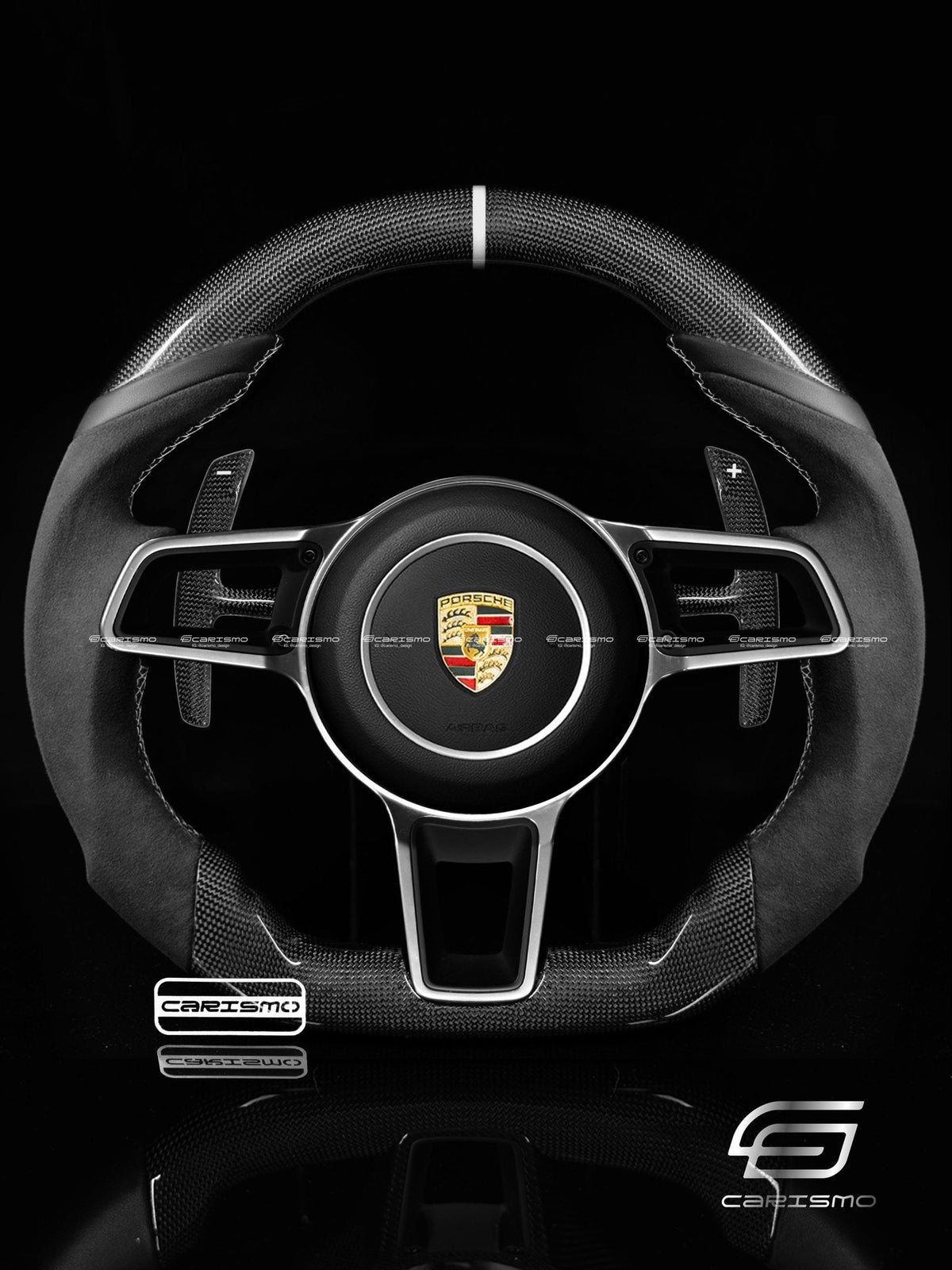 Carismo Shift Paddles for Porsche (991.2 Wheel)