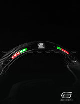 Carismo Steering Wheel For Audi (B8.5 Wheel) - Classic RPM LED - Gloss Carbon - Alcantara