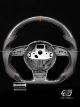 Carismo Steering Wheel For Audi (B8.5 Wheel) - Sport - Gloss Carbon - Perforated Leather