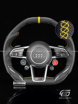 Carismo Steering Wheel For Audi R8 (Gen 2) - Signature - Gloss Carbon - Perforated Leather