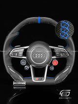 Carismo Steering Wheel For Audi R8 (Gen 2) - Signature - Gloss Carbon - Perforated Leather