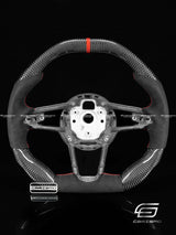 Carismo Steering Wheel For Audi R8 (Gen 2) - Signature - Gloss Carbon - Perforated Leather