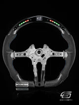 Carismo Steering Wheel For BMW F-Series (M Performance Wheel) - Classic RPM LED - Gloss Carbon - Alcantara