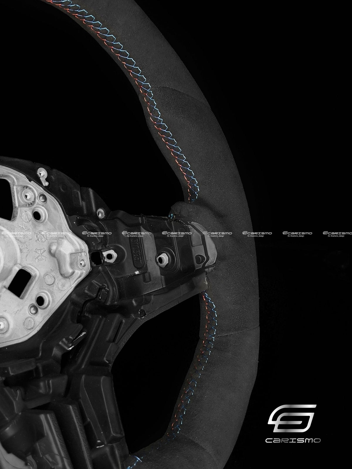 Carismo Steering Wheel For BMW G-Series (M Performance Wheel) - Signature - Full Alcantara (Heated)