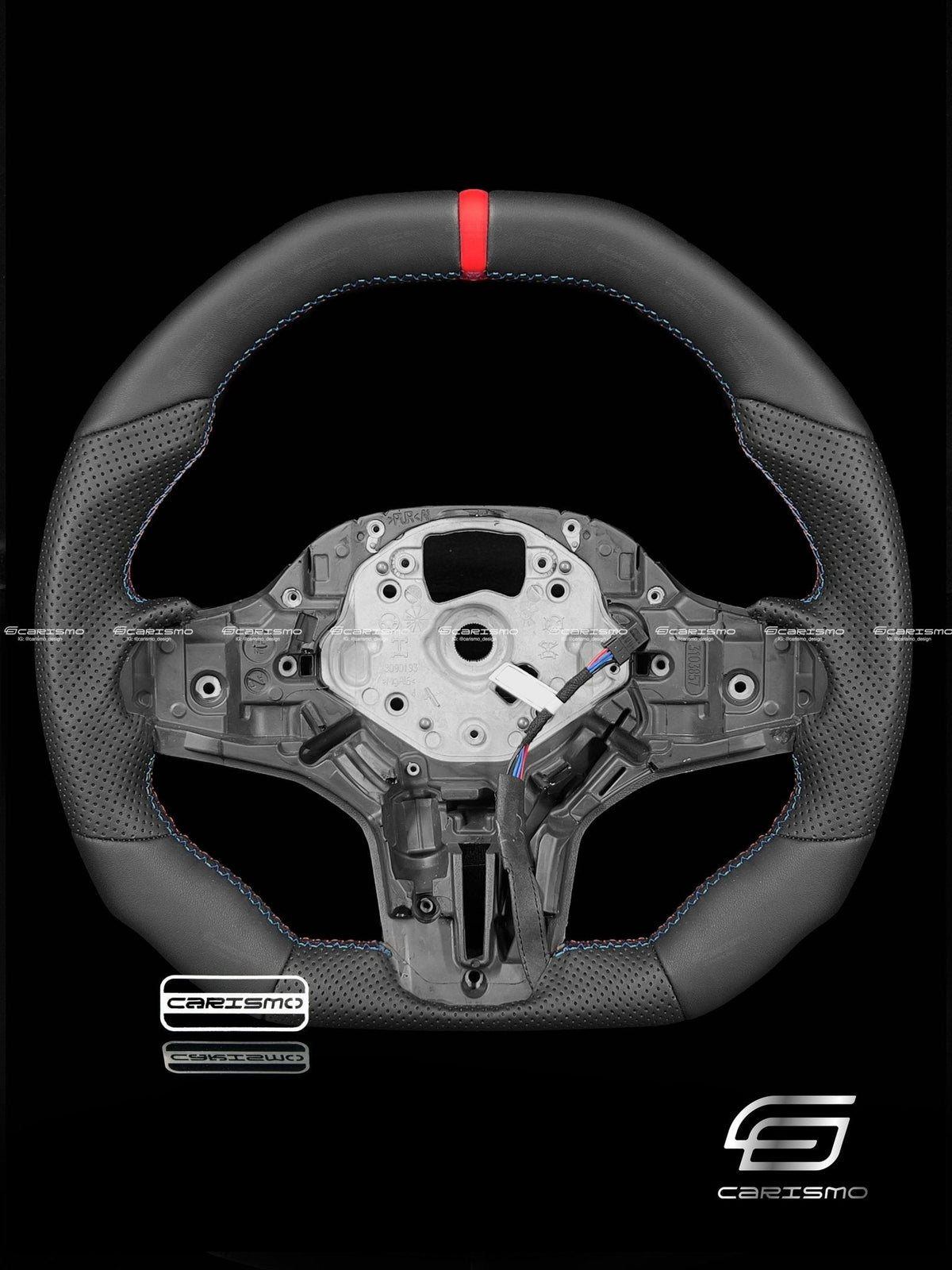 Carismo Steering Wheel For BMW G-Series (M Performance Wheel) - Signature - Full Leather (Heated)