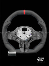 Carismo Steering Wheel For BMW G-Series (M Performance Wheel) - Signature - Full Leather (Heated)