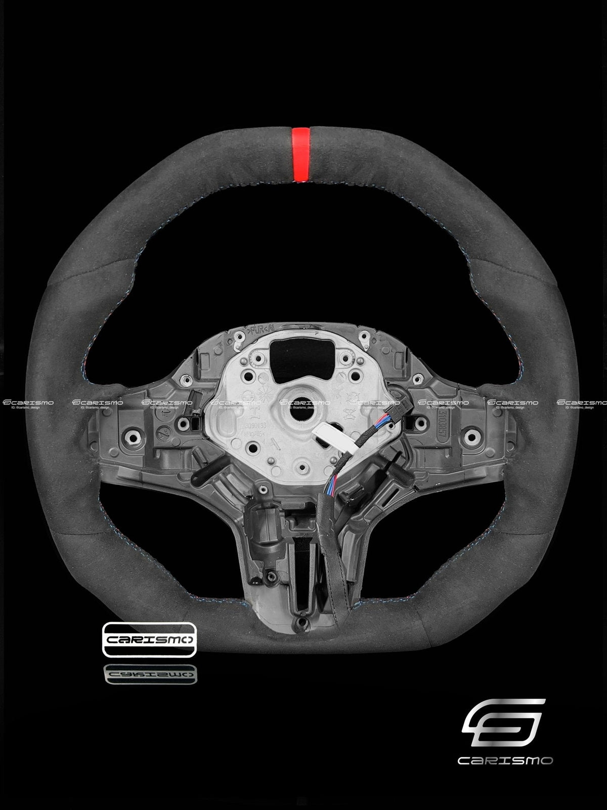 Carismo Steering Wheel For BMW G-Series (M Performance Wheels) - Signature - Full Alcantara (Heated)