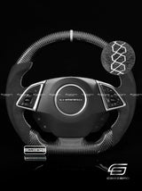 Carismo Steering Wheel For Chevrolet Camaro (Gen 6) - Sport - Gloss Carbon - Alcantara