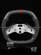 Carismo Steering Wheel For Chevrolet Corvette (C8) - Signature - Gloss Carbon - Alcantara