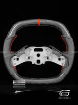 Carismo Steering Wheel For Chevrolet Corvette (C8) - Signature - Gloss Carbon - Perforated Leather