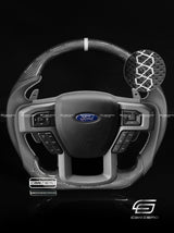 Carismo Steering Wheel For Ford F-150 Raptor (Gen 2) - Sport - Gloss Carbon - Perforated Leather