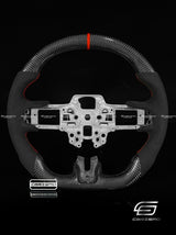 Carismo Steering Wheel For Ford Mustang (S550 Pre-2018) - Sport - Gloss Carbon - Alcantara