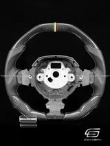 Carismo Steering Wheel For Lamborghini Aventador - Signature - Gloss Carbon - Perforated Leather