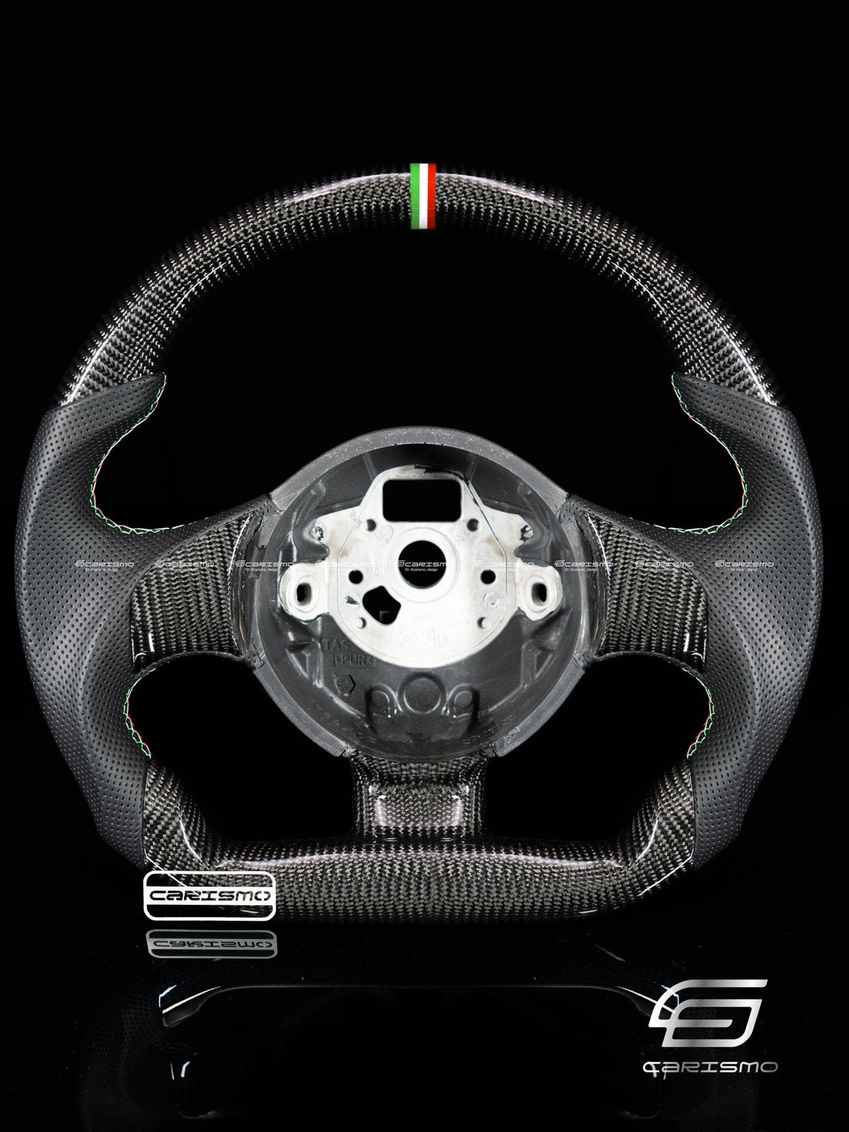 Carismo Steering Wheel For Lamborghini Gallardo - Sport - Gloss Carbon - Perforated Leather