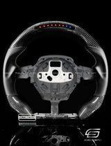 Carismo Steering Wheel For Lamborghini Huracan - Sequential RPM LED - Gloss Carbon - Smooth Leather