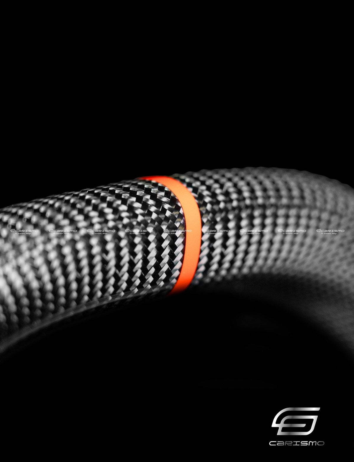 Carismo Steering Wheel For Lamborghini Huracan - Signature - Gloss Carbon - Perforated Leather