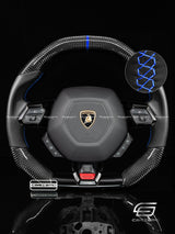 Carismo Steering Wheel For Lamborghini Huracan - Signature - Gloss Carbon - Smooth Leather