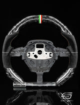 Carismo Steering Wheel For Lamborghini Huracan - Signature - Gloss Forged Carbon - Alcantara