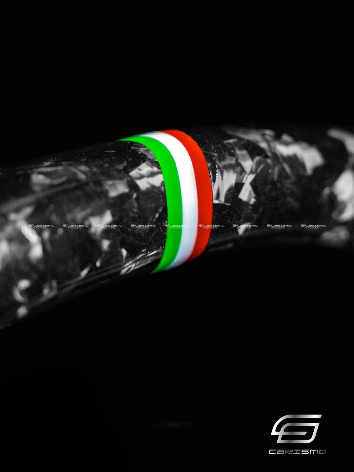 Carismo Steering Wheel For Lamborghini Huracan - Signature - Gloss Forged Carbon - Smooth Leather