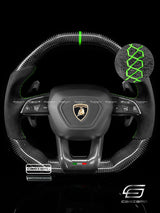 Carismo Steering Wheel For Lamborghini Urus - Signature - Gloss Carbon - Alcantara