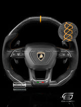 Carismo Steering Wheel For Lamborghini Urus - Signature - Gloss Carbon - Alcantara