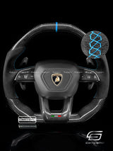 Carismo Steering Wheel For Lamborghini Urus - Signature - Gloss Carbon - Alcantara