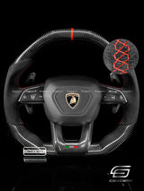 Carismo Steering Wheel For Lamborghini Urus - Signature - Gloss Carbon - Alcantara