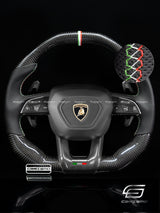 Carismo Steering Wheel For Lamborghini Urus - Signature - Gloss Carbon - Perforated Leather