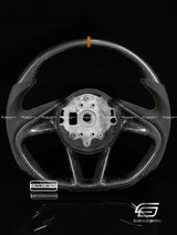 Carismo Steering Wheel For McLaren Super Series - Sport - Gloss Carbon - Alcantara